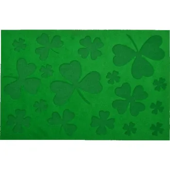 Rohožka Rohožka se čtyřlístky 59,8x39,8x0,6cm