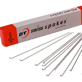 ŠPICE nerezová DT SWISS STAINLESS 2x284 STŘÍBRNÁ