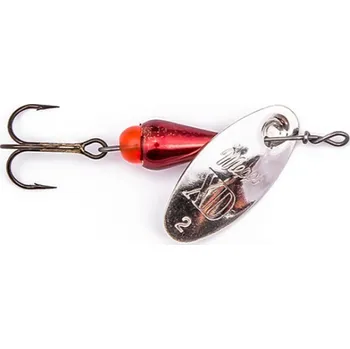 Umělá nástraha Rotační třpytka Mepps XD Vel.2 5g Stříbrná/Červená