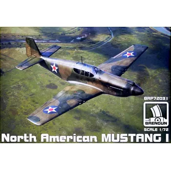 Plastikový model 1/72 North American MUSTANG I (plastic kit)