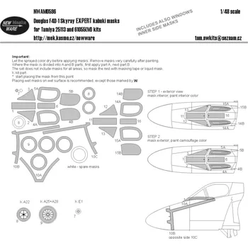 Plastikový model 1/48 Mask Douglas F4D-1 Skyray EXPERT (TAM 25113)