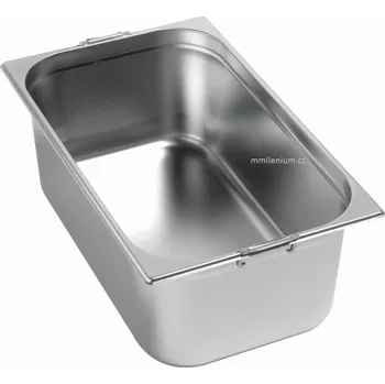 OPTINOX GN 1/2 gastronádoba nerezová s uchy Varianta: OPTINOX GN 1/2-150mm gastronádoba nerezová s uchy