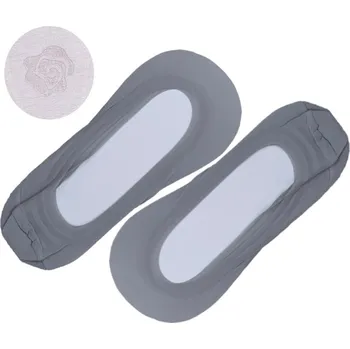 Dámské ponožky Aura.via Dámské Ťapky Fashion socks - 1 páry, velikost 35-42 Barva: Šedá, Velikost: 35-38