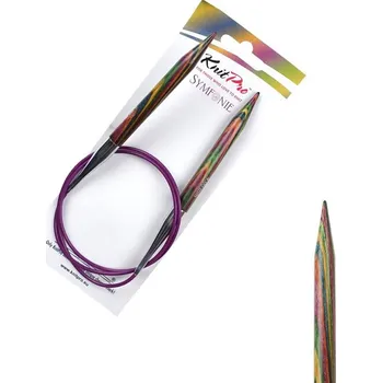 Jehlice KnitPro Symfonie kruhové fixní jehlice 9mm 80cm (KnitPro Symfonie kruhové jehlice 9mm 80cm)