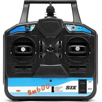 RC vybavení FlySky FS-SM600 6CH simulátor