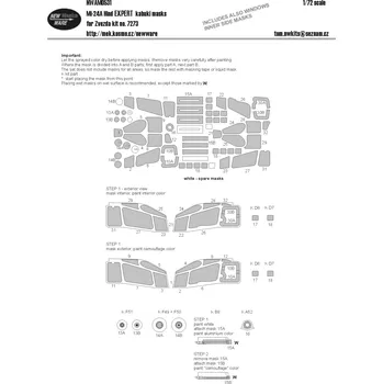Plastikový model 1/72 Mask Mi-24A Hind EXPERT (ZVE 7273)