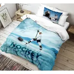 Kvalitex Hokej 3D modré 140 x 200 cm,…