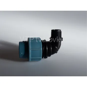 Instalatérský materiál DONSEN PPS koleno s vnějším závitem PLAST Redukce: 32 x 3/4”