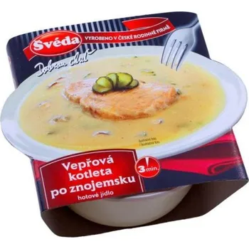 Hotové jídlo Švéda vepřová kotleta po znojemsku 360 g