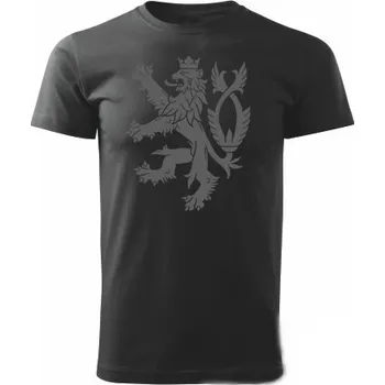 Chlapecké tričko STRIKER Dětské tričko Český lev černé Dětská velikost: 12 let