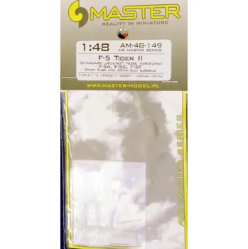 Plastikový model 1/48 F-5 Tiger II (round nose) pitot tube&barrels