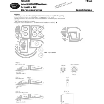 Plastikový model 1/48 Mask Meteor NF.14 ADVANCED (SWORD 48011)