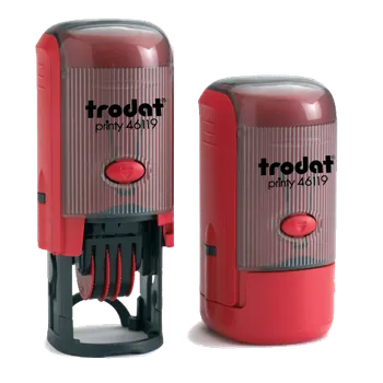 Razítko Datumové razítko Trodat Printy 46119, vlastní text Ø 19 mm