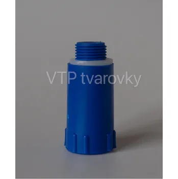 Instalatérský materiál DONSEN Zátka závitová dlouhá 1/2” Barva: Modrá