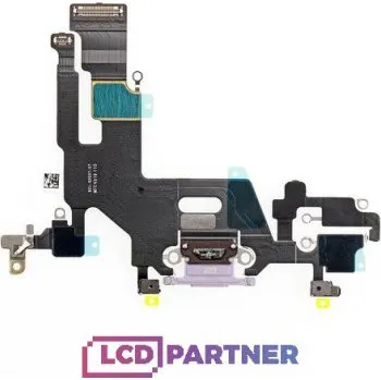 Apple iPhone 11 Nabíjení flex fialová