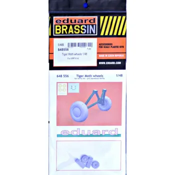 Volný čas BRASSIN 1/48 Tiger Moth wheels (AIRF)