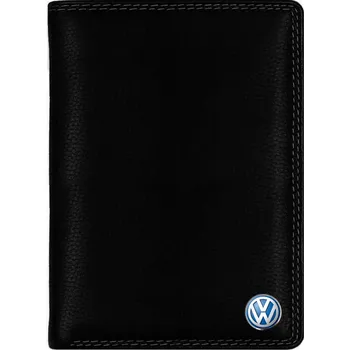 Peněženka Kožená peněženka VOLKSWAGEN - boss pravá kůže. Golf, Passat, Sharan
