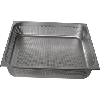 Gastronádoba GN 2/1 děrovaná bez držadel Varianta: GN 2/1-20mm děrovaná bez držadel