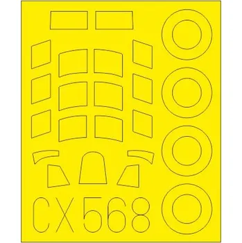 Plastikový model Mask 1/72 Hurricane Mk.IIc (ARMA H.)