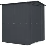 Kovový zahradní domek GLOBEL 65 se střešním oknem antracit
