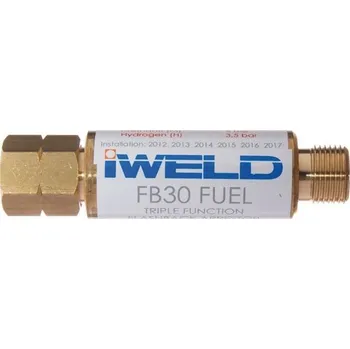 Příslušenství ke svářečce Iweld Suchá předloha FB 30 G3/8 LH + tepelná ochrana, hořlavý plyn (za redukční ventil)