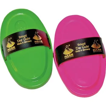 Čištění pro koně Hřbílko na koně Haas Gute plastové, různé barvy