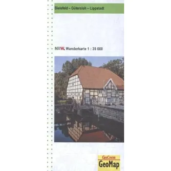 GeoMap Karte Bielefeld, Gütersloh, Lippstadt
