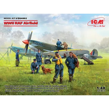Plastikový model 1:48 RAF WWII Airfield