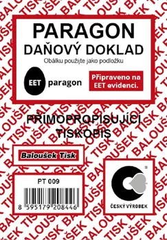 Tiskopis Baloušek Tisk PT009 paragon daňový doklad A7 50 listů