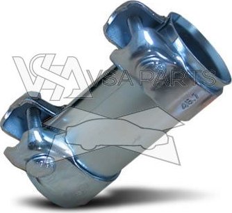 UNIQUE Spona výfuku dvojitá, průměr 50 mm 191253141F