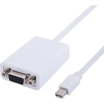 Video kabel Redukce Mini Displayport (Thunderbolt) na VGA adaptér MacBook, iMac
