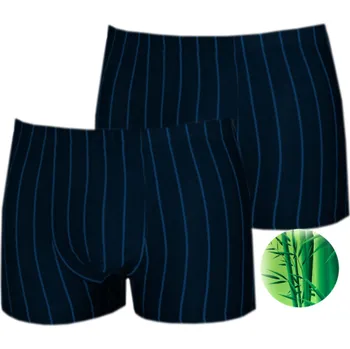 Pánské spodní prádlo Fannifen Bvlněné boxerky Pesail ( 2 ks v balení ) Barva: Modrá, Velikost: 5XL