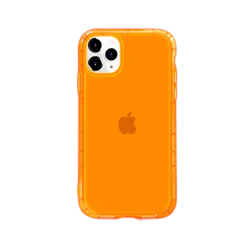 Pouzdro na mobilní telefon Neonový Anti shock Silikonový obal iPhone XR Barva: Oranžová