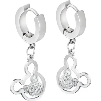 Náušnice biju Náušnice z chirurgické oceli, hlava se zirkony