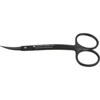 Kancelářské nůžky Nůžky La Grande, černá keramika, zahnuté, 10,5 cm