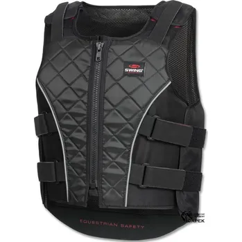 Vesta bezpečnostní Swing -P19 ZIPPER- - Černá - XS