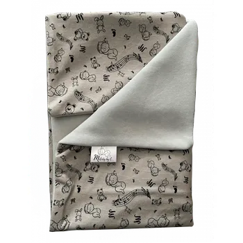 Dětská deka CARATTI Deka do kočárku Melody by C... jaro-podzim Melody Baby