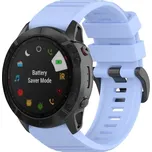 eses Sportovní silikonový řemínek pro Garmin - Světle fialový, QuickFit 26 mm