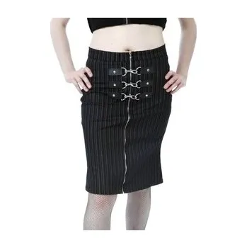 Dámská sukně Gotická sukně dámská s karabinami