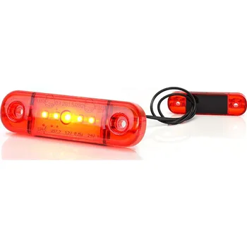 Osvětlení automobilu WAS | Poziční zadní světlo, 12V-24V, LED, W97.2