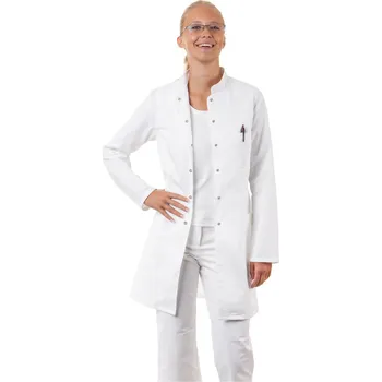 Zdravotnický plášť IREA Lékařský plášť ZDEŇKA Obvod hrudi: 52 | 110-114 cm, Barva: Bílá