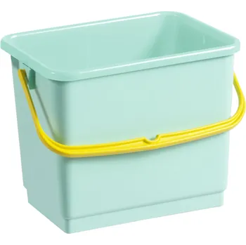 kbelík Antibakteriální BCS kbelík 4 l bez víka - žlutá rukojeť