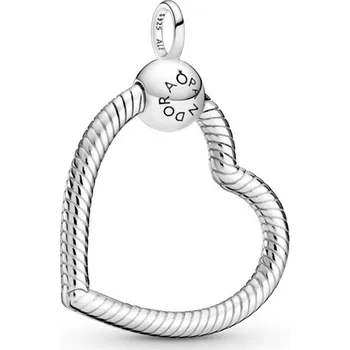 Přívěsek Náhrdelníkový přívěsek PANDORA Moments srdcový O 399384C00