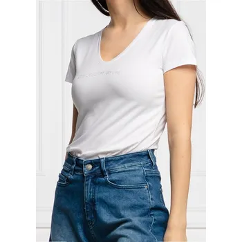 Dámské tričko Dámské tričko Emporio Armani 164407 CC318 M Bílá