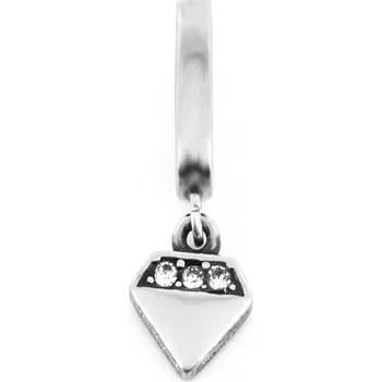 Přívěsek BRUNOshop.cz Visací přívěsek na plochý náramek DIAMANT s kamínky