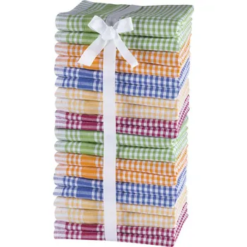 Utěrka decoDoma Sada bavlněných kuchyňských utěrek 20 ks 50 x 70 cm 20