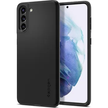 Pouzdro na mobilní telefon Spigen Thin Fit pro Samsung Galaxy S21 černý