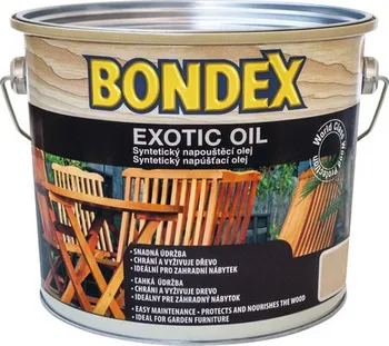 Olej na dřevo Bondex Teak Oil 2,5 l bezbarvý