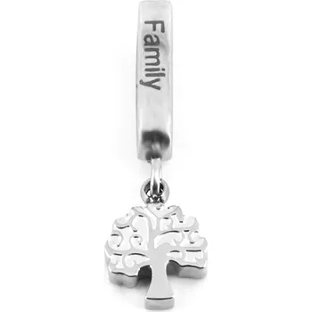 Přívěsek BRUNOshop.cz Visací přívěsek na plochý náramek STROM ŽIVOTA/RODINA