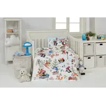 Dětské povlečení Matějovský KRTEK A ZIMA (Krteček), bílé, bavlna hladká, 90x130cm